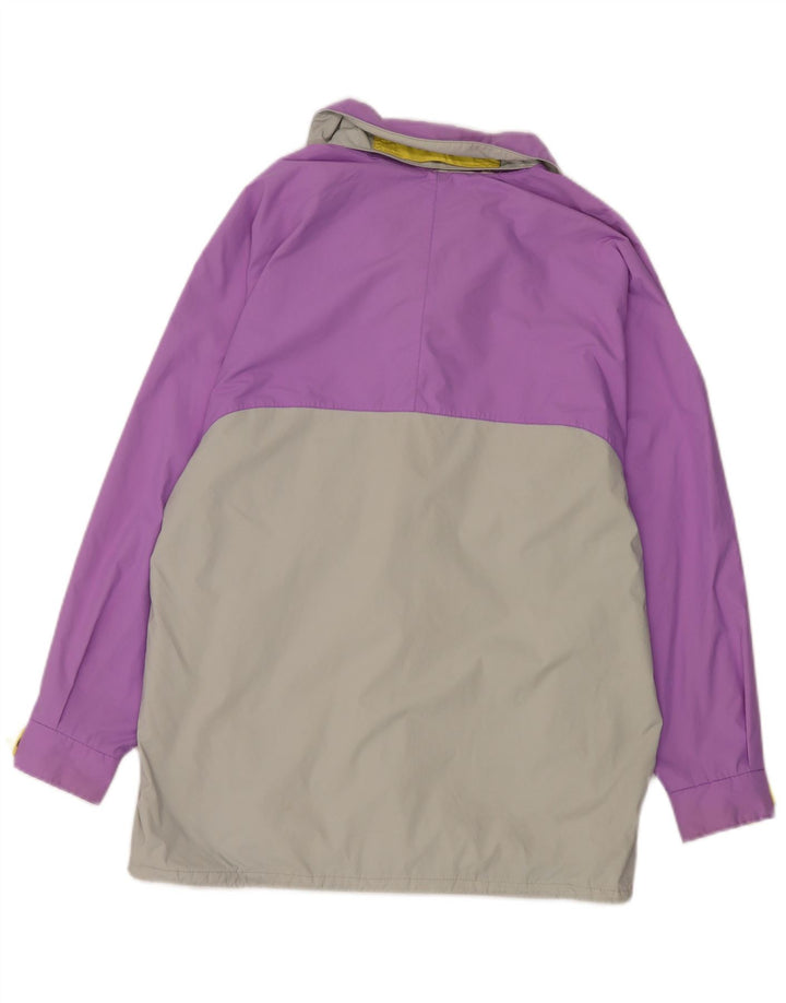 Bailo Herre Windbreaker Jacket IT 46 Small Purple Colourblock Polyester