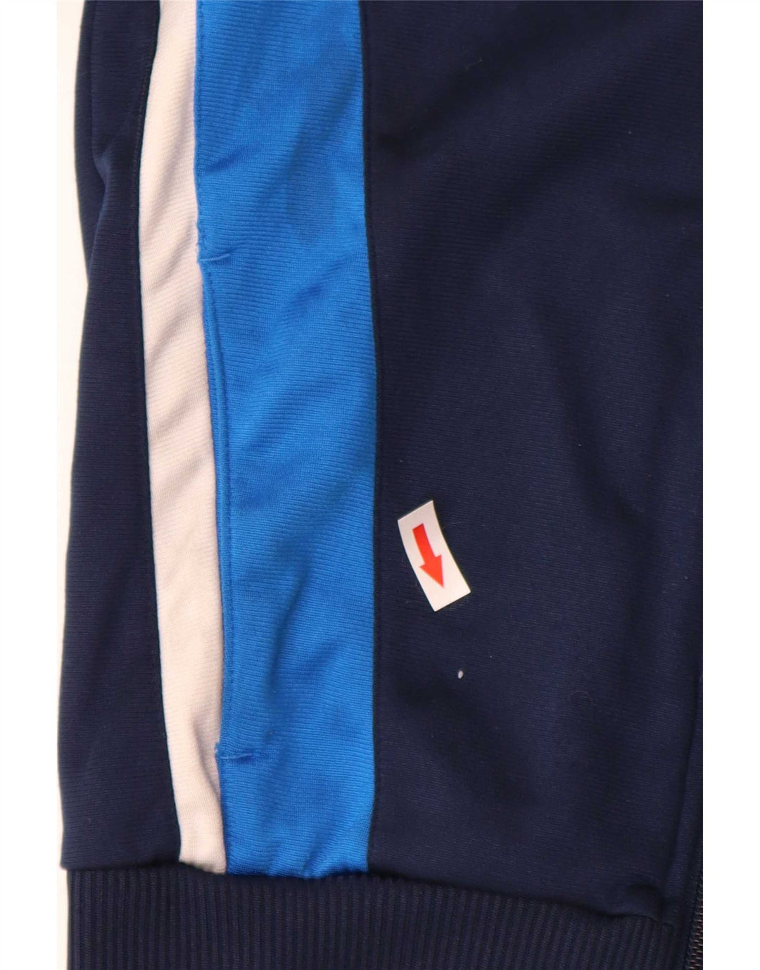 Adidas Træningsdragt Topjakke til drenge 7-8 år Navy Blue Colourblock Polyester