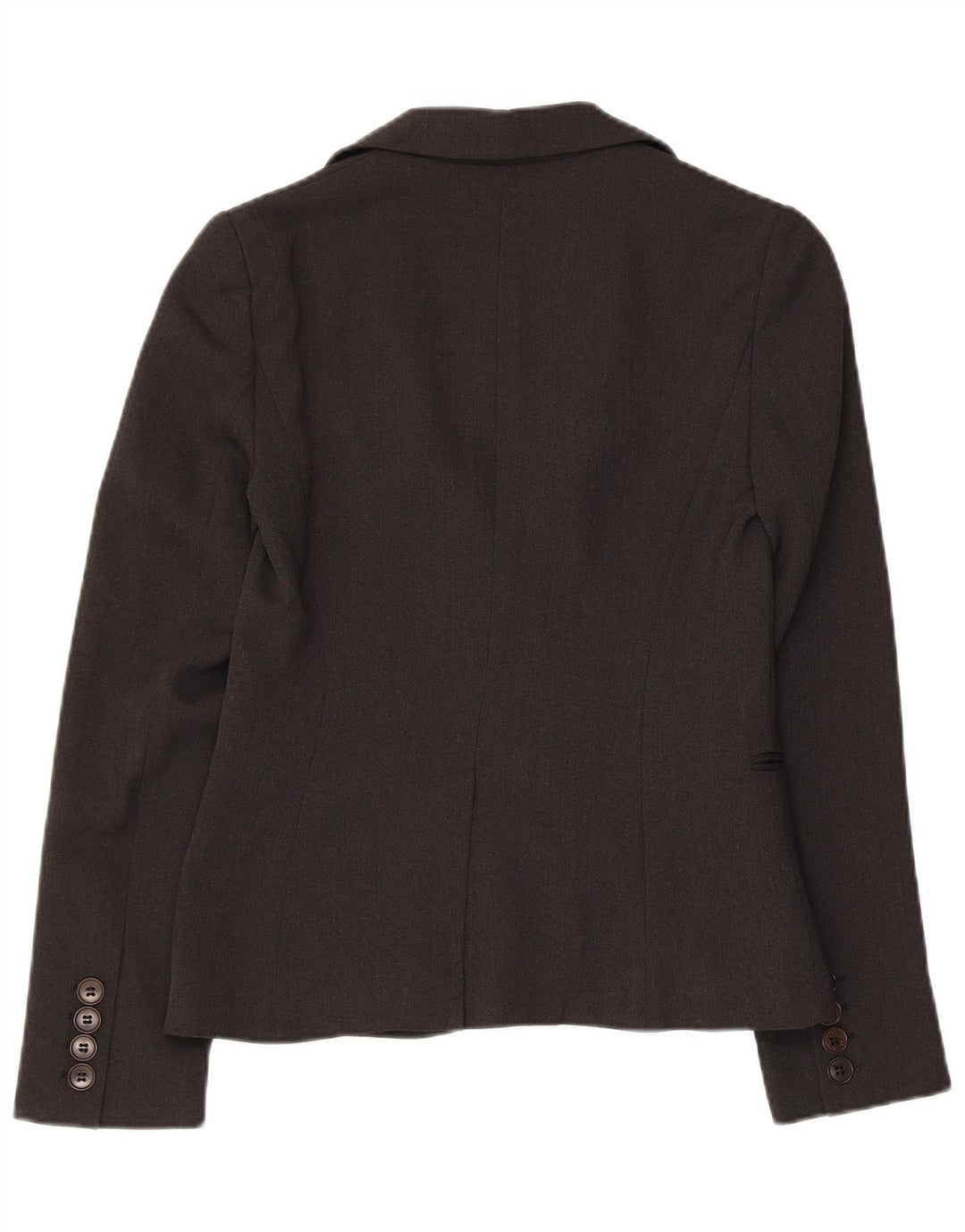 EMPORIO ARMANI Womens 2 Button Blazer Jacket IT 40 Small Black Polyester