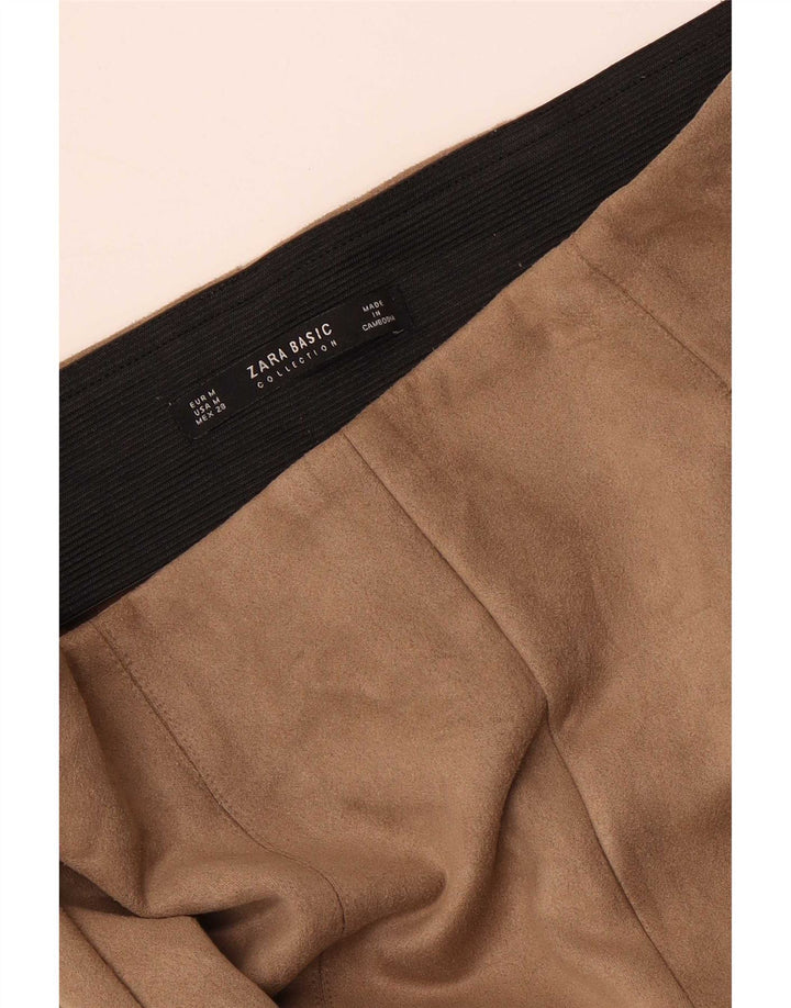 Zara Dame Skinny Bukser Medium W28 L28 Brun