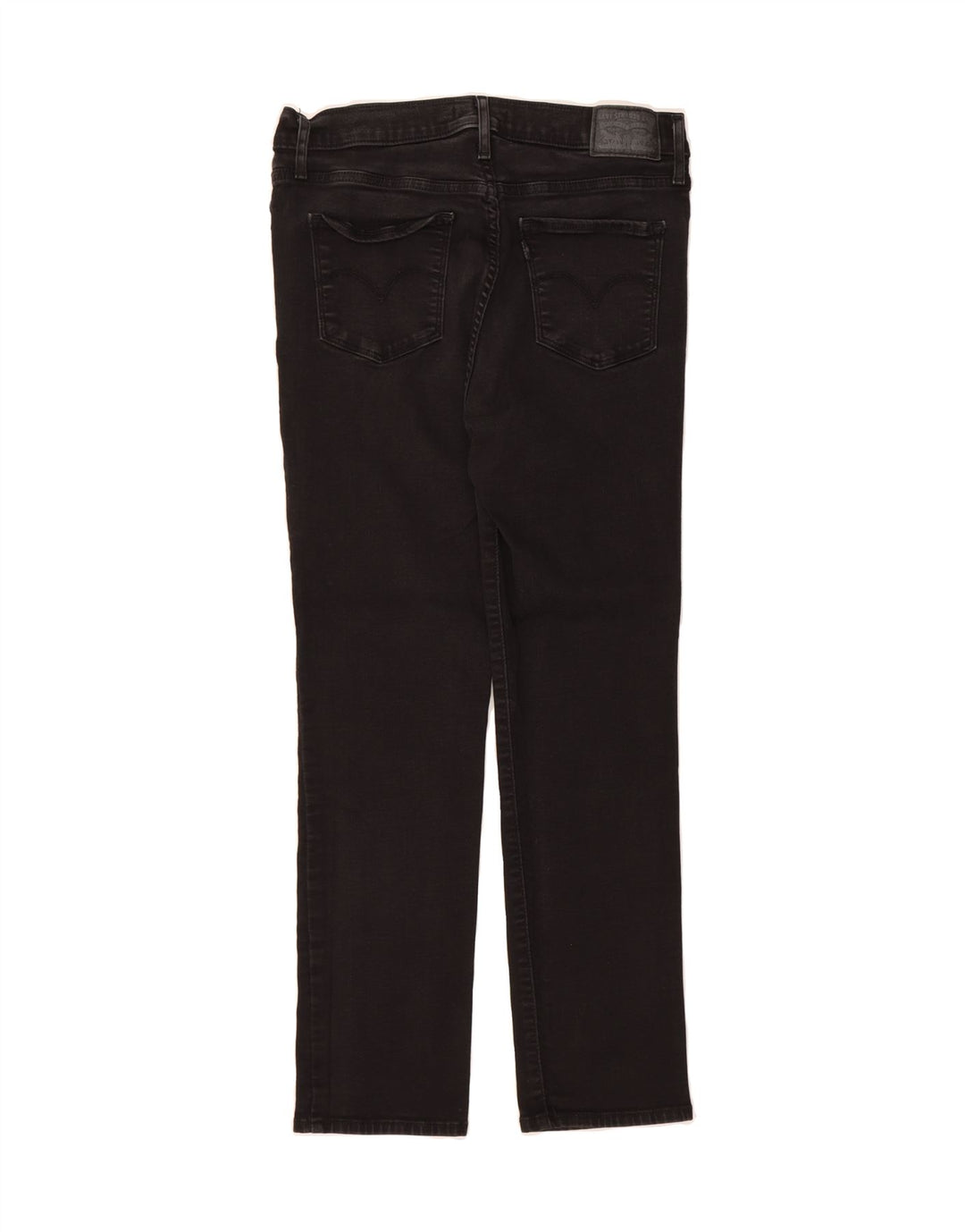 LEVI'S Womens 312 Shaping Slim Jeans  W31 L28 Black Cotton Vintage Levi's and Second-Hand Levi's from Messina Hembry 
