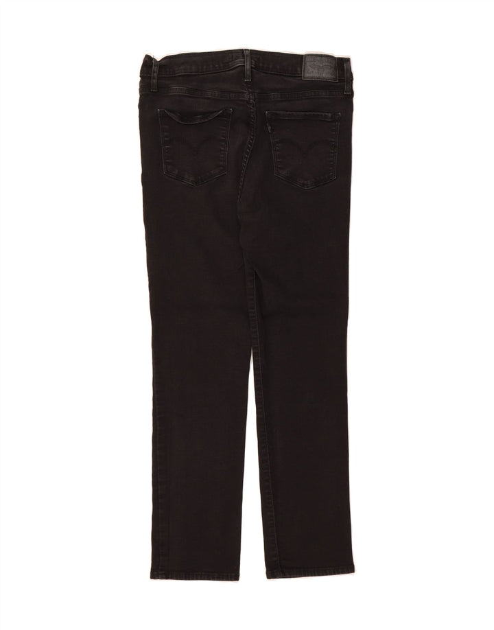 LEVI'S Womens 312 Shaping Slim Jeans  W31 L28 Black Cotton Vintage Levi's and Second-Hand Levi's from Messina Hembry 
