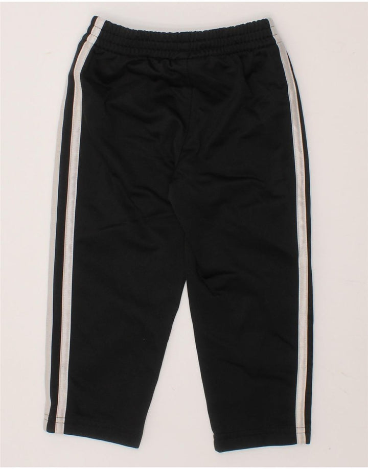 ADIDAS Baby Boys Graphic Tracksuit Trousers 18-24 Months  Black Polyester Vintage Adidas and Second-Hand Adidas from Messina Hembry 