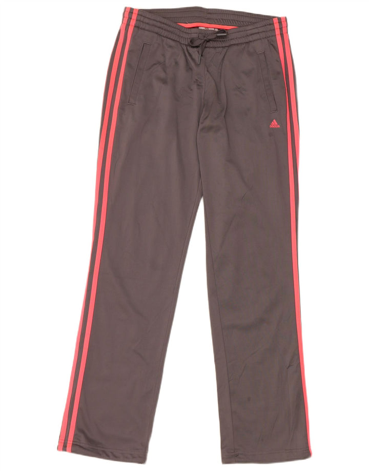 Adidas Træningsdragtsbukser til kvinder UK 8/10 Small Grey Polyester