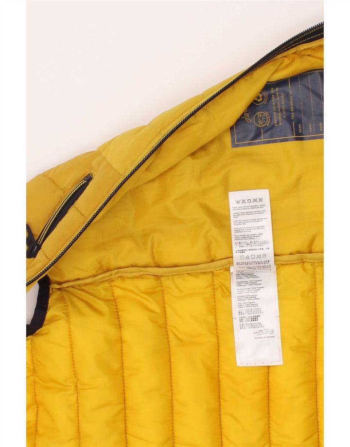 Joules Piger Polstret Gilet 4-5 År Gul Polyester