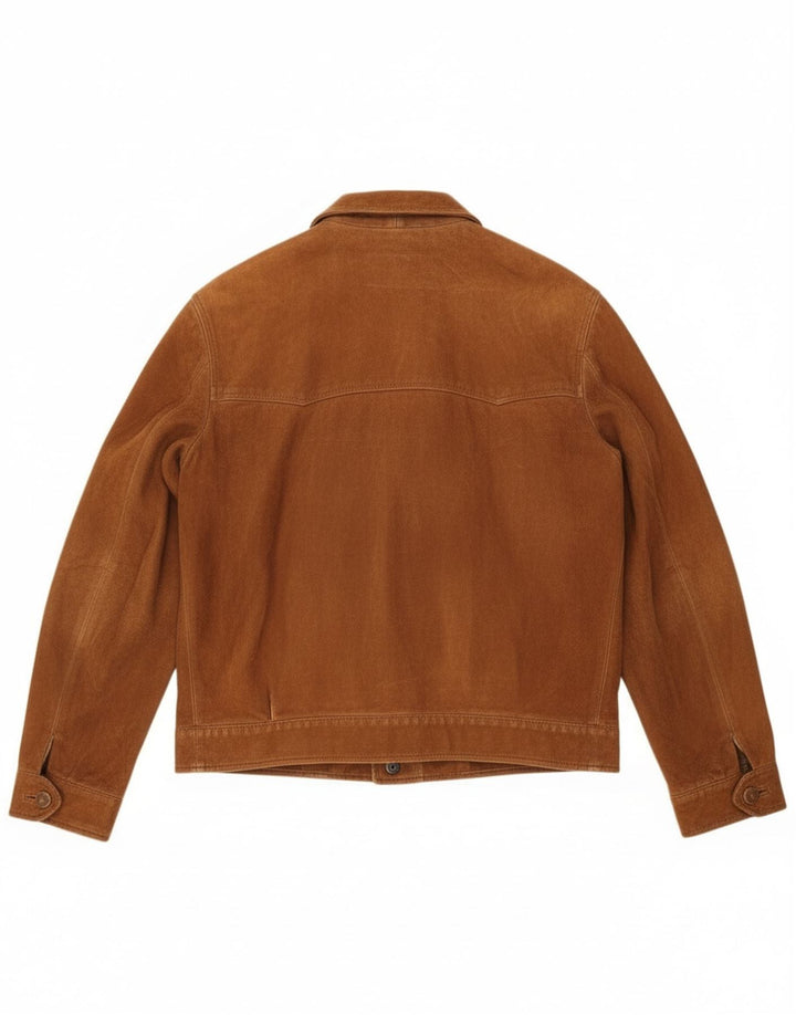 Vintage herre ruskindsjakke UK 38 Medium Brown