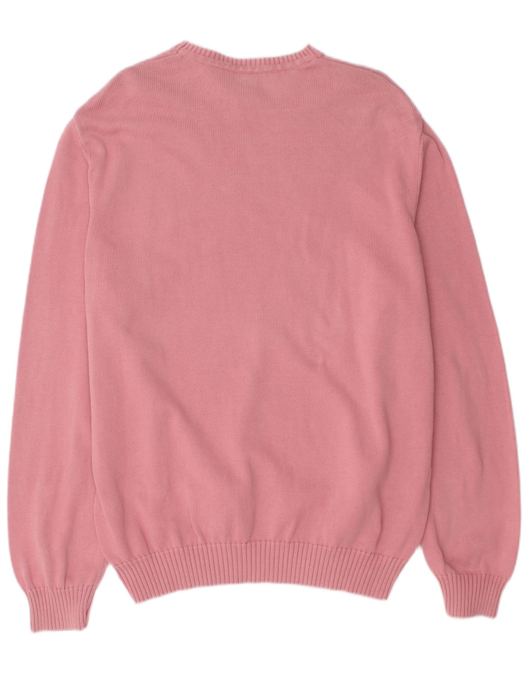HUGO BOSS Herre sweater med rund hals, stor pink bomuld