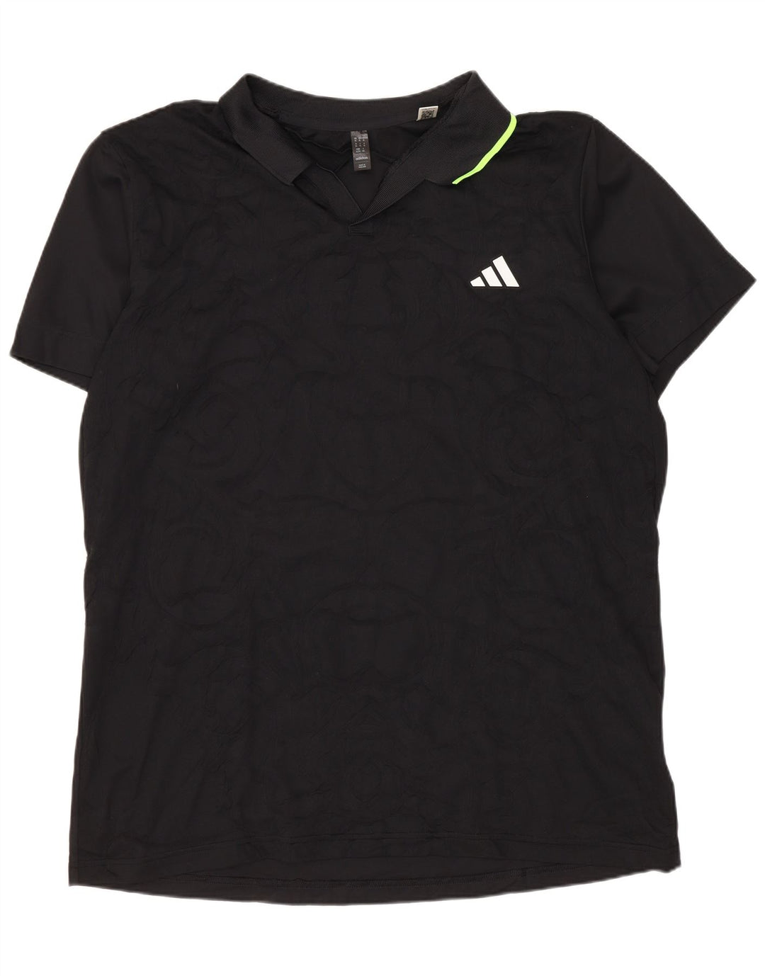 Adidas Aeroready Polo Shirt til mænd XL Sort Polyester