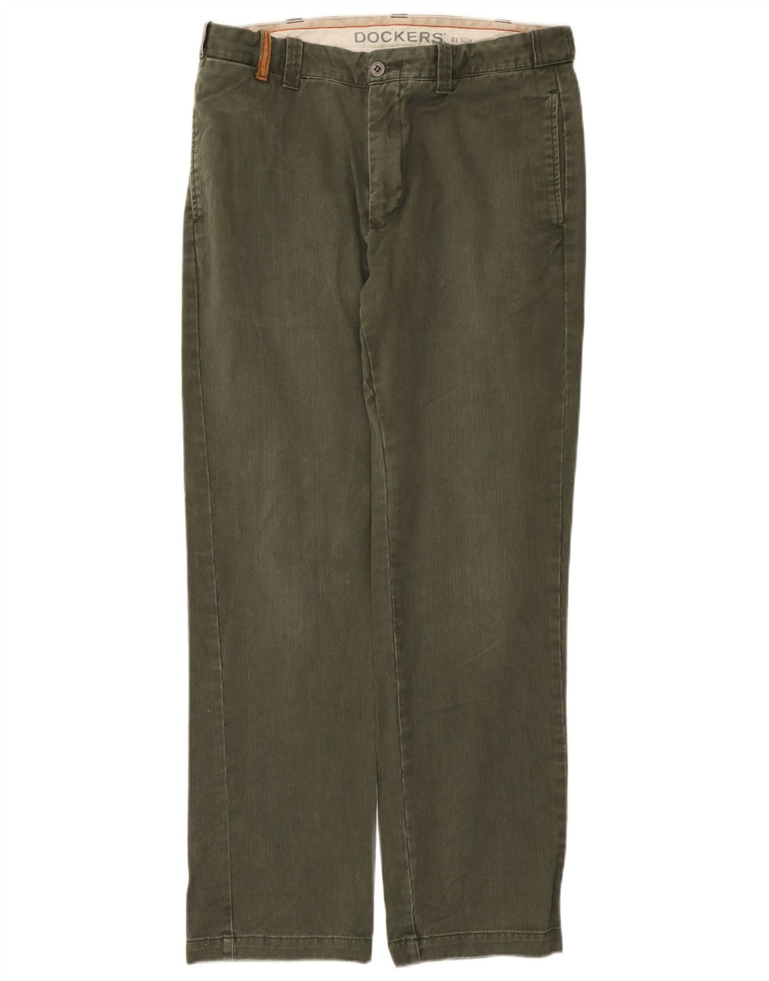 Dockers Straight Jeans til mænd W34 L32 Khaki Bomuld