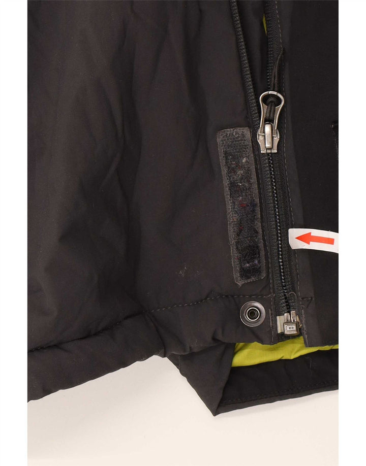 The North Face Herre Windbreaker Jacket UK 38 Medium Grey Colourblock Nylon