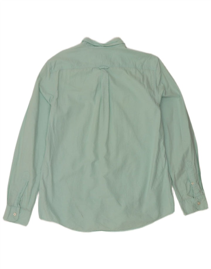 Jack Wills Herre Classic Fit skjorte Stor turkis bomuld