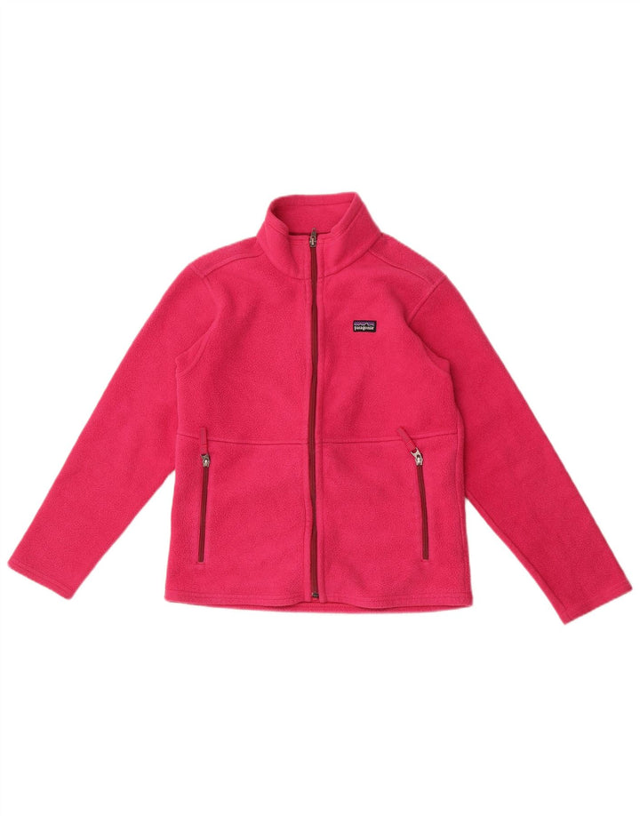 Patagonia Girls Fleecejakke 9-10 år Medium Pink Polyester