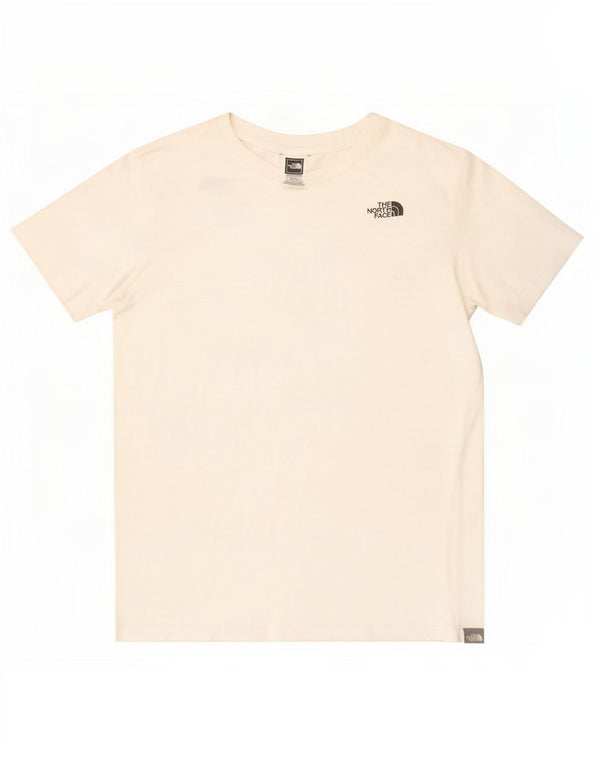 The North Face Boys T-Shirt Top 14-15 år XL Hvid Bomuld