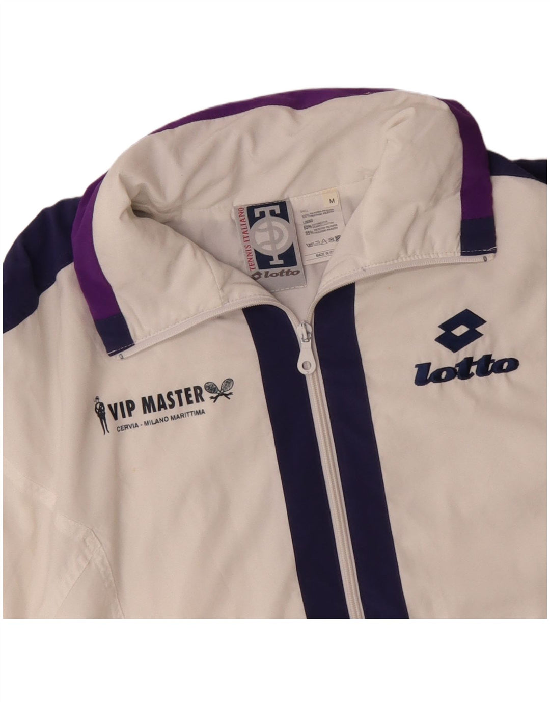 LOTTO Womens Oversized træningsdragt Topjakke UK 14 Medium White Colourblock