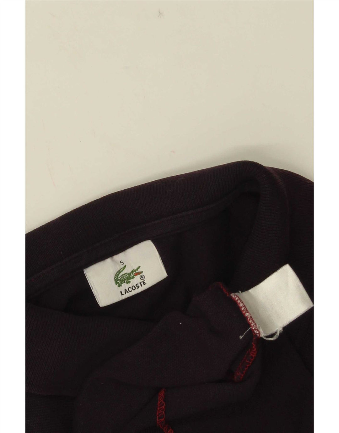Lacoste herre poloskjorte str. 5 Large Lilla bomuld