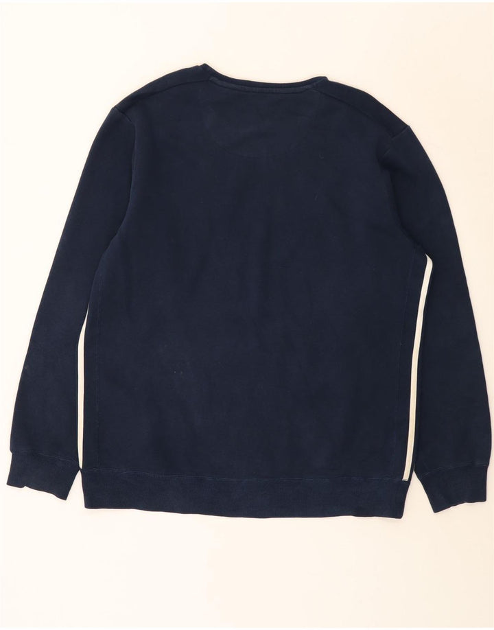 Adidas Herre Sweatshirt Jumper XL Marineblå Bomuld