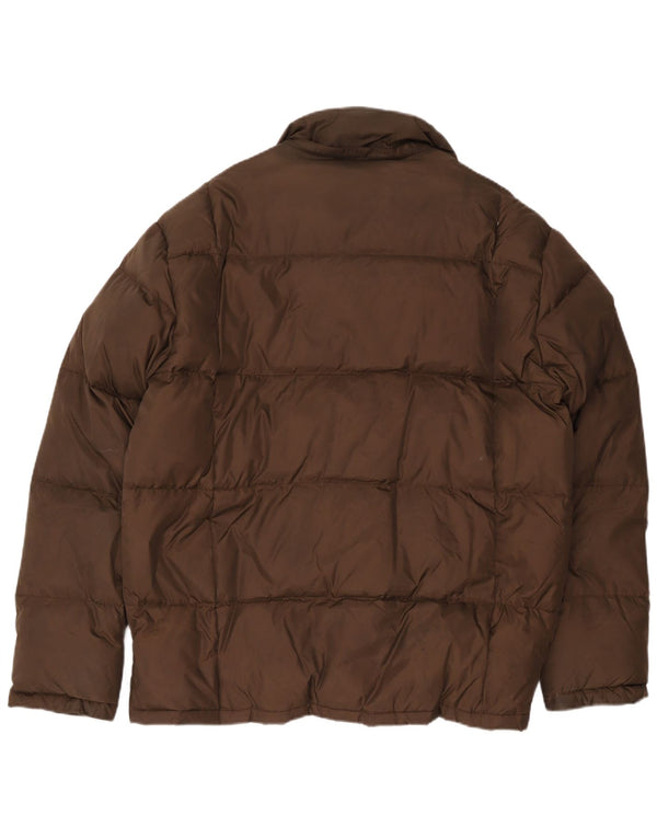 Kappa polstret jakke til kvinder UK 46 3XL brun polyamid
