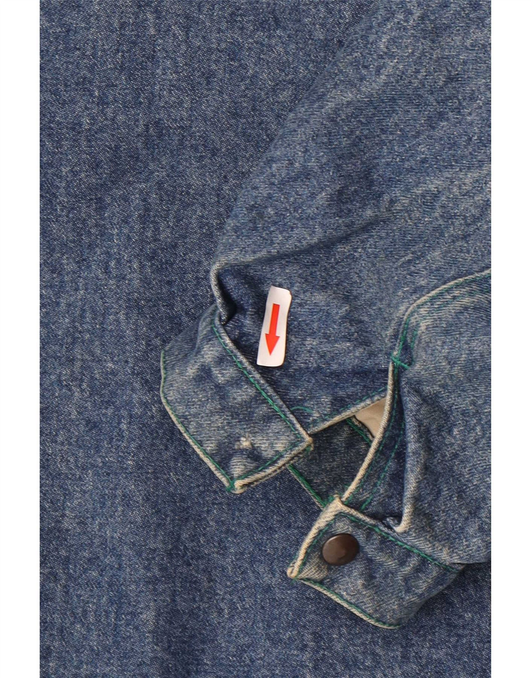 Vitamina Herre Denim Coat UK 40 Large Blue Cotton
