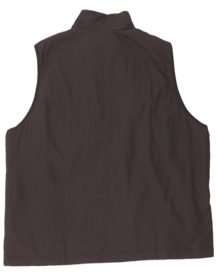 Adidas Herre Utility Gilet UK 40 Large Black Nylon