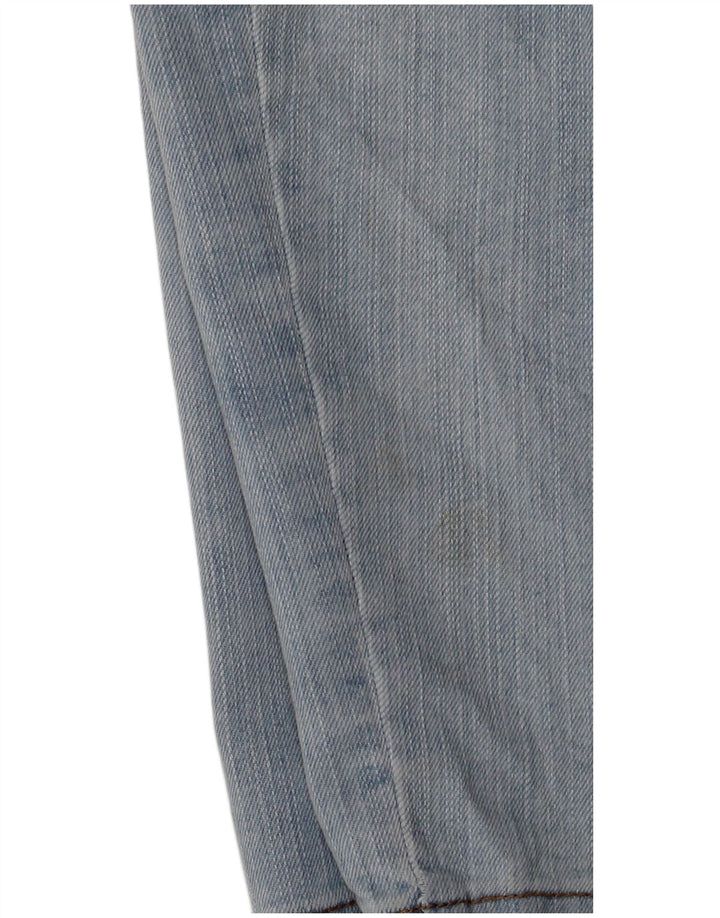 Lee Womens Riders Denim Shorts W34 Large Blue