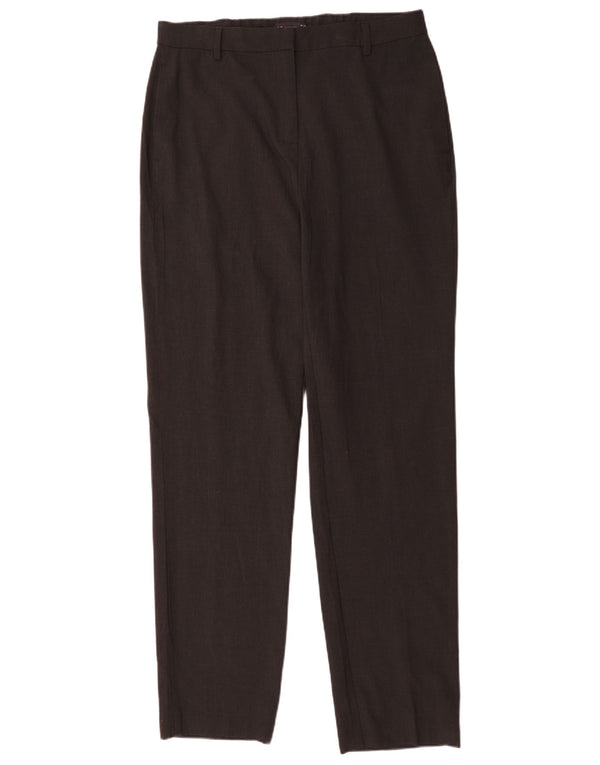Marks & Spencer Damebukser med høj talje jakkesæt UK 14 Large W34 L33 Sort