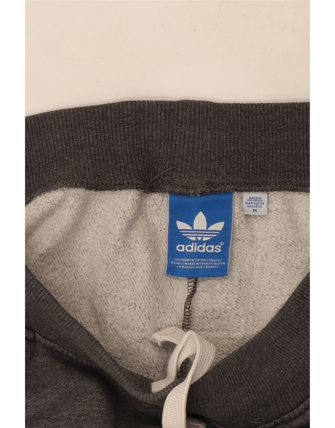 ADIDAS Herre grafisk træningsdragt Bukser Joggers Medium Grå Bomuld
