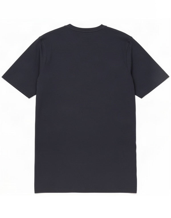 Jack & Jones Mens Graphic T-Shirt Top Medium Navy Blue Colourblock Cotton