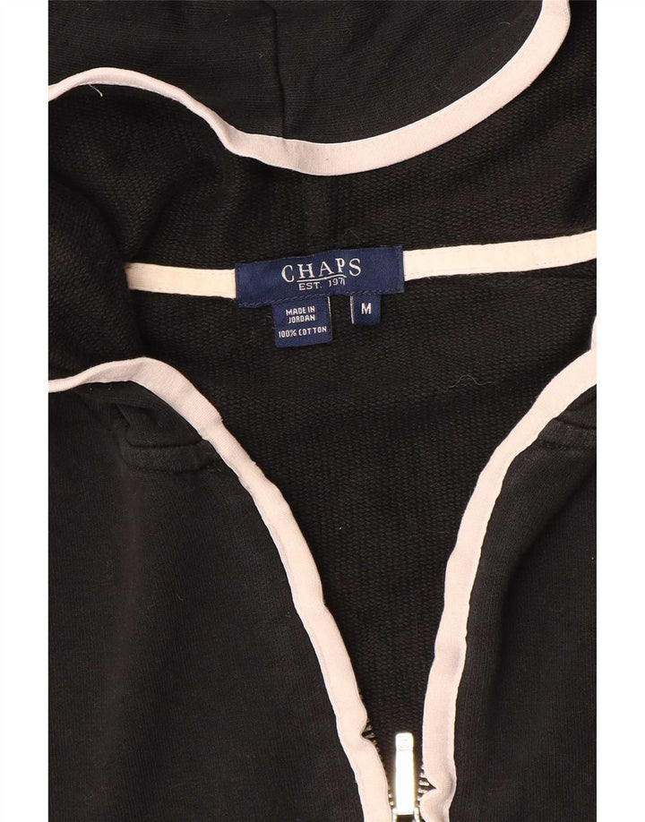 Chaps Dame Hættetrøje Sweater UK 14 Medium Sort