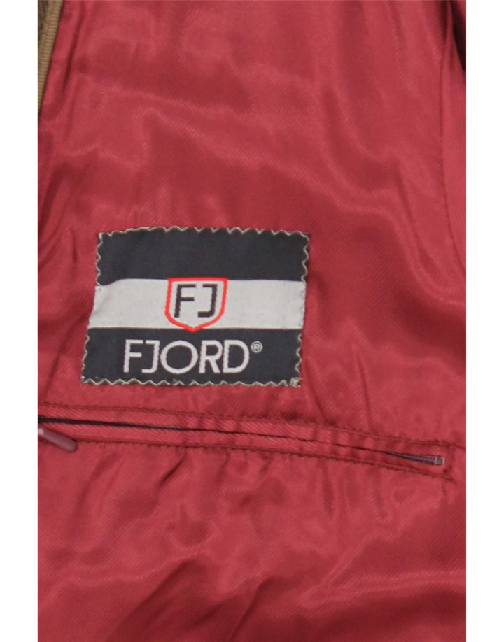 Fjord Herre Hooded Duffle Coat IT 52 XL Khaki