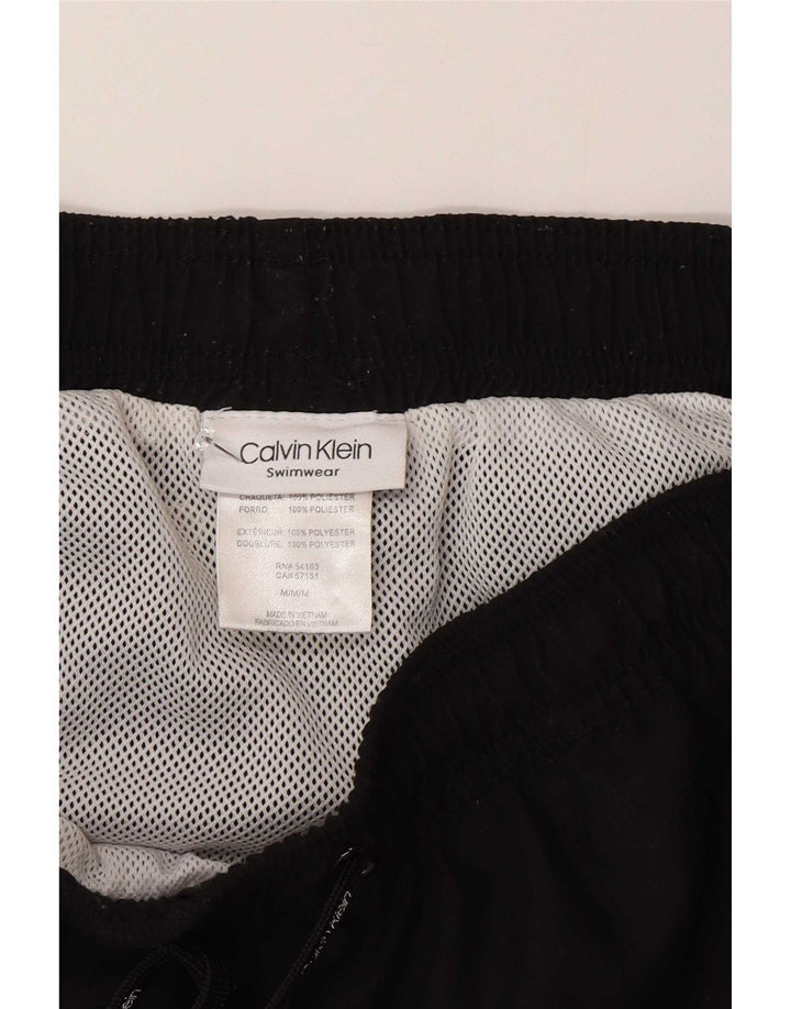 Calvin Klein Badeshorts til mænd mellem sort polyester