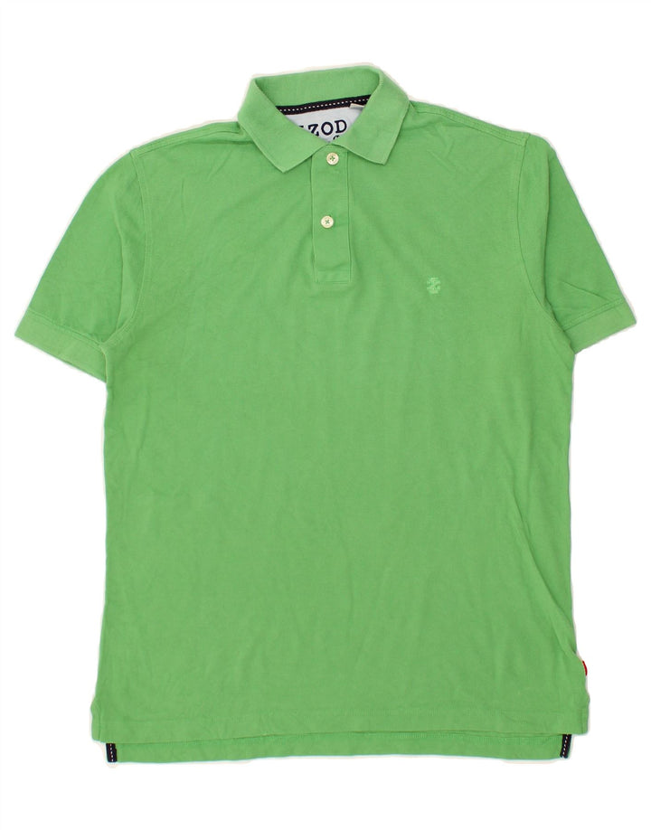 IZOD Mens Polo Shirt Small Green Cotton Vintage Izod and Second-Hand Izod from Messina Hembry 