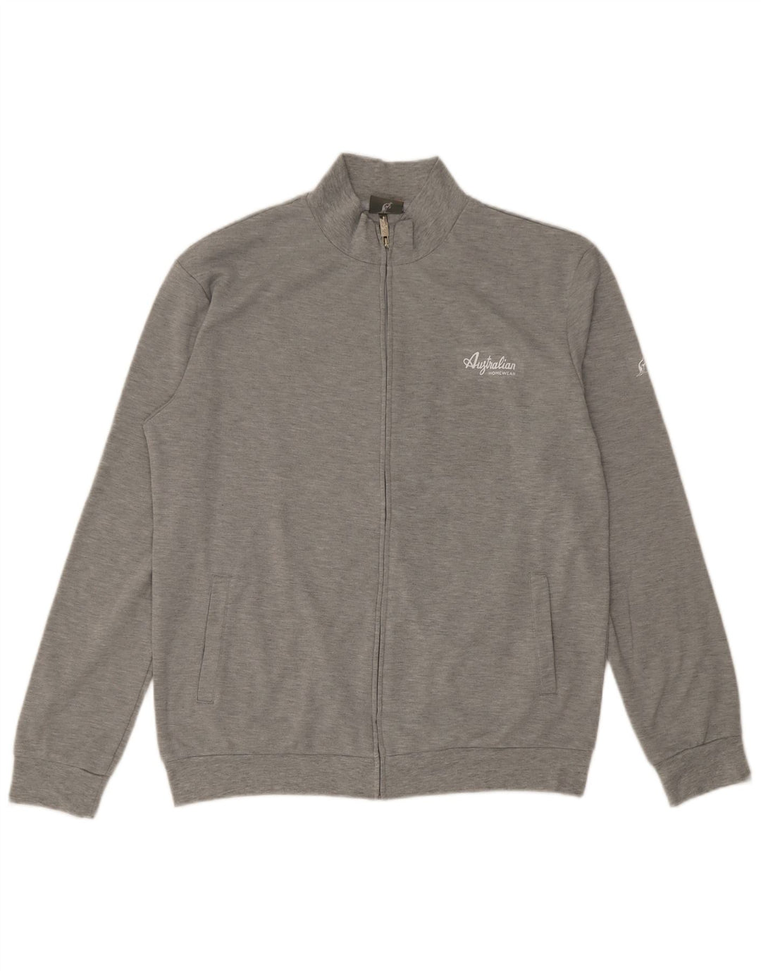 AUSTRALIAN L'ALPINA Træningsdragt til mænd Top jakke 2XL Grå Flecked