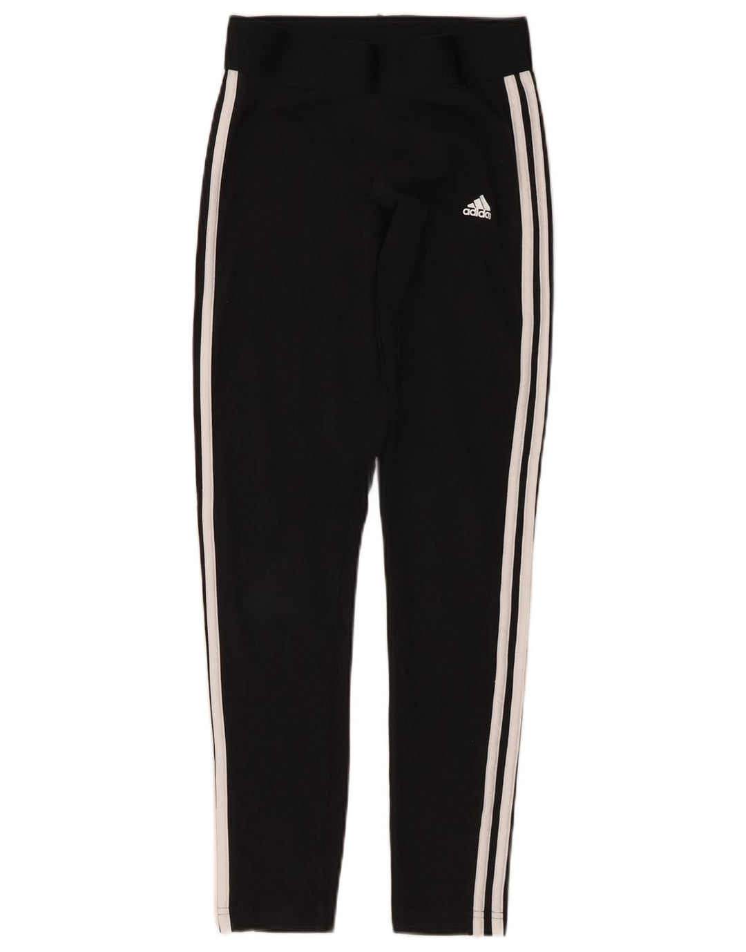ADIDAS Womens Leggings UK 8/10 Small Black