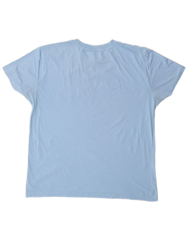 Gant Grafisk T-shirt top til mænd, stor blå