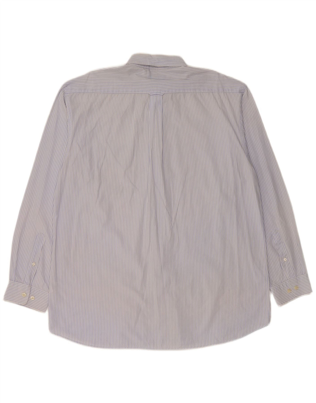 GANT herre Regular Fit skjorte XL blå nålestribet bomuld