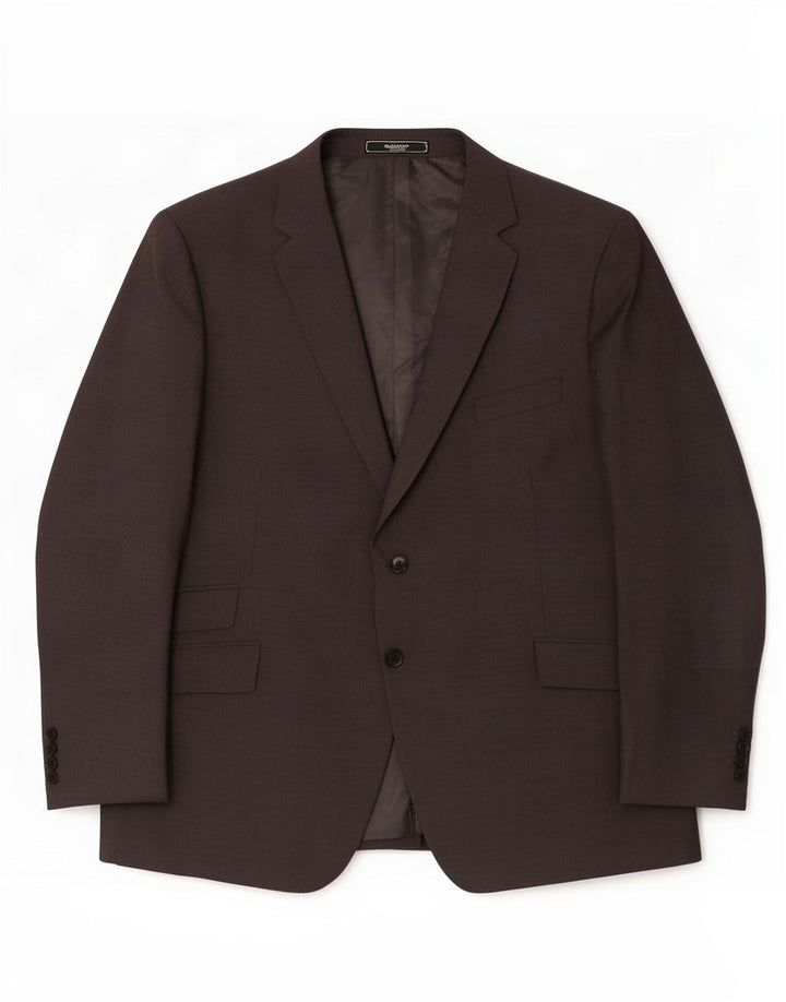 Marks & Spencer Herre 2-knaps blazerjakke UK 50 3XL Grå Polyester