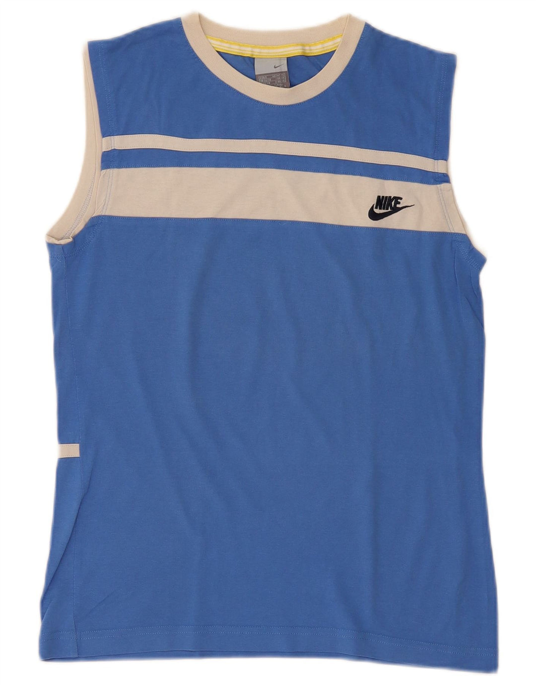 Nike Herrevest Top UK 36/38 Small Blue Colourblock