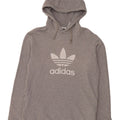 Adidas Grafisk hættetrøje til mænd mellemgrå bomuld