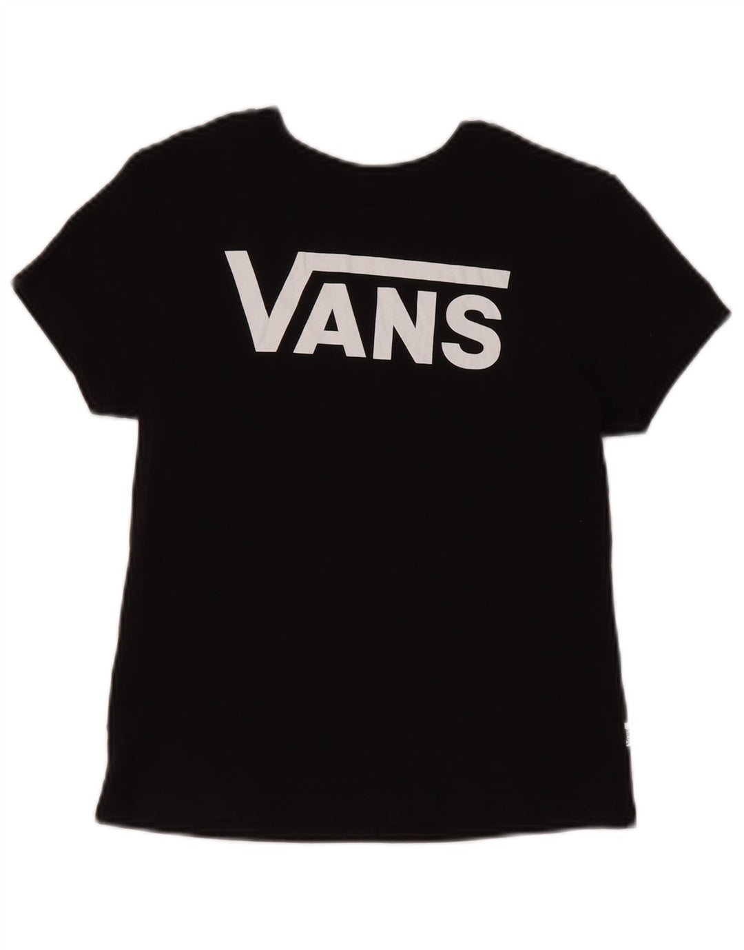 Vans Dame Grafisk T-Shirt Top UK 2 2XS Sort