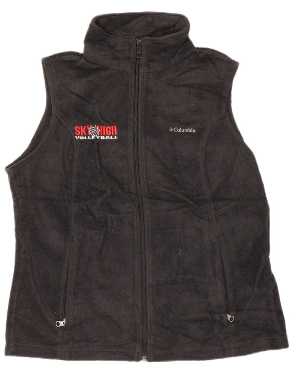 Columbia Herre Graphic Fleece Gilet UK 40 Large Black Polyester