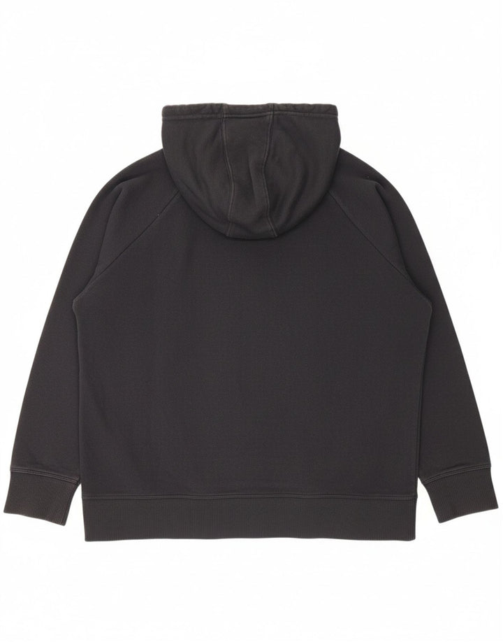 UNDER ARMOUR Mens Graphic Hoodie Jumper Small Black Cotton