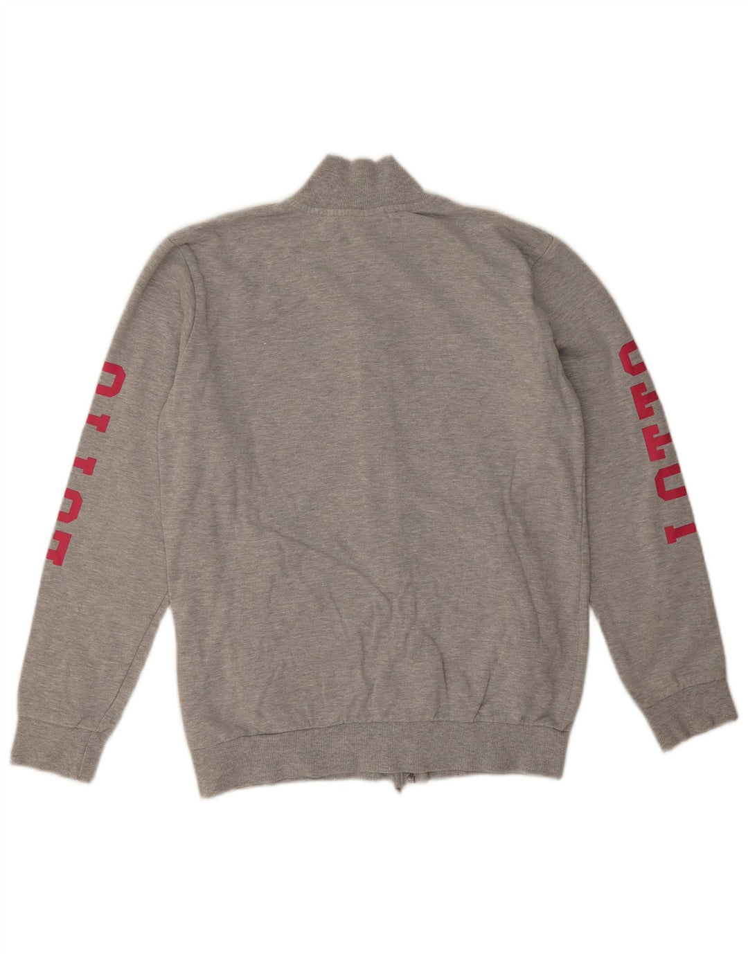Lotto Dame grafisk træningsdragt Topjakke UK 14 Medium Grey Flecked Bomuld