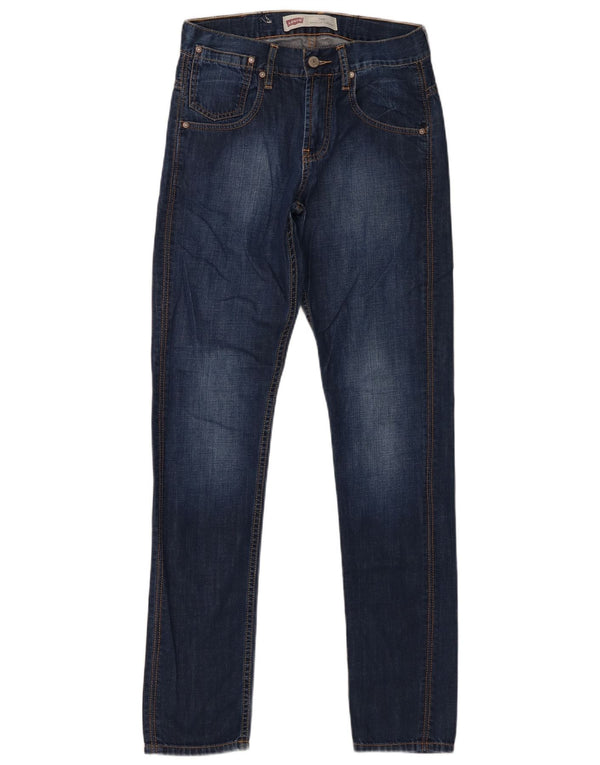 Levi's Boys 508 Regular Tapered Jeans 15-16 år W28 L31 Marineblå Bomuld