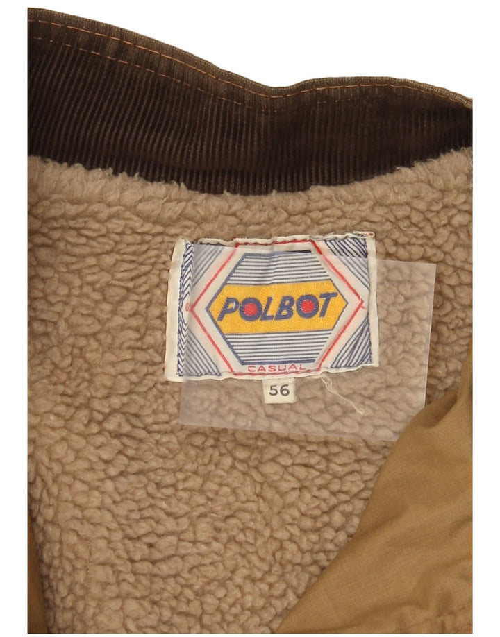 Polbot Herre Bomberjakke IT 56 3XL Brun Polyester