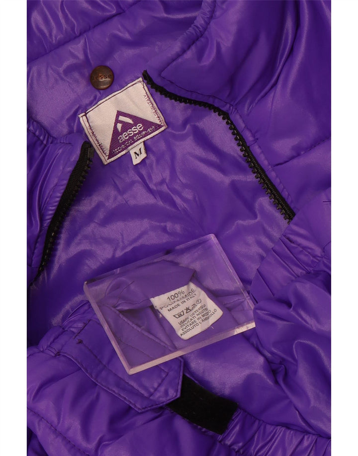 Aesse Polstret Herrejakke UK 38 Medium Lilla Polyamid