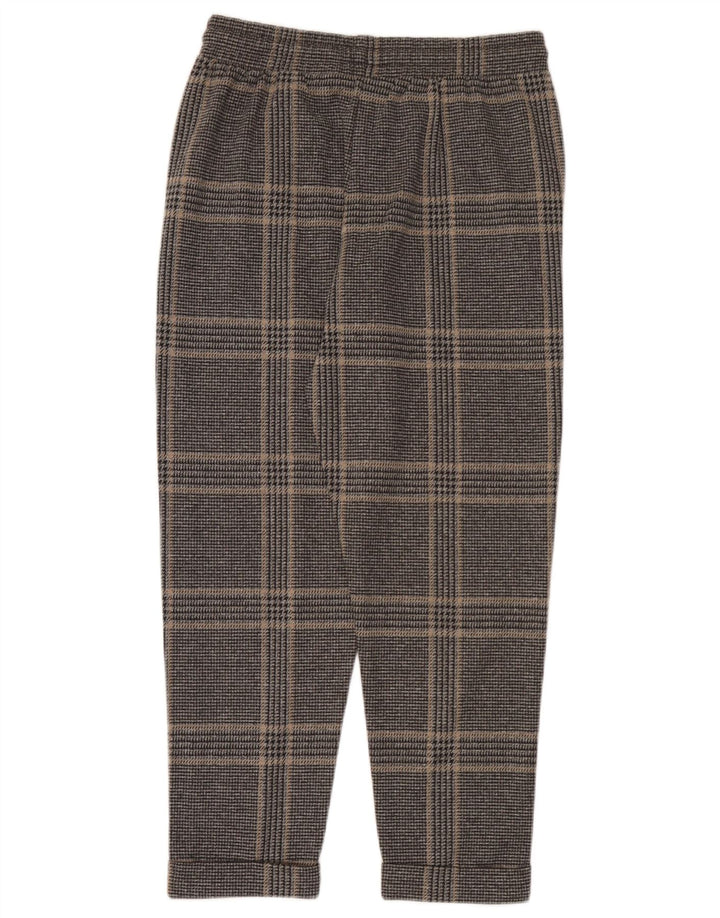 Marks & Spencer Damebukser UK 10 Small W30 L26 Grå Houndstooth