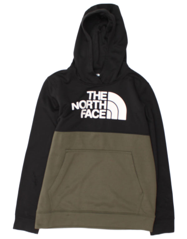 The North Face Boys grafisk hættetrøjetrøje 14-15 år XL Khaki Colourblock