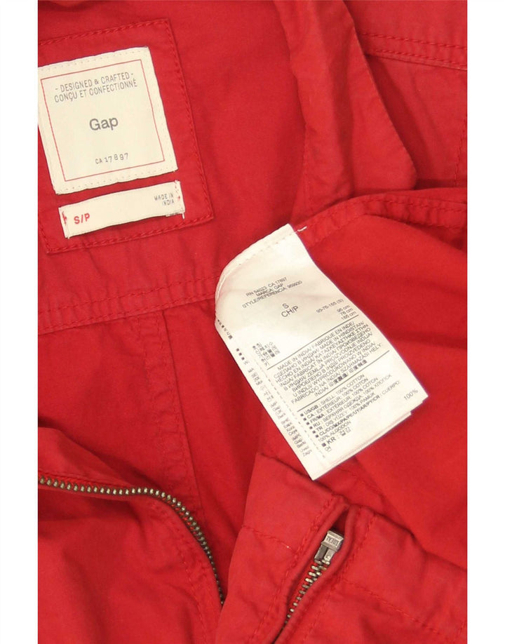 Gap Herre Bomber Jacket UK 36 Lille Rød
