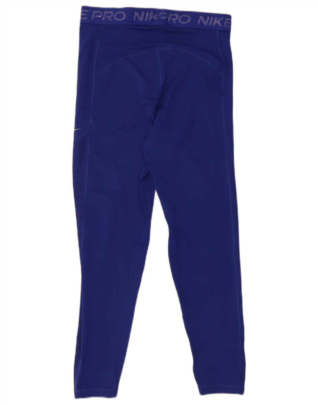 NIKE Grafiske Leggings til kvinder UK 12 Medium Blue Polyester
