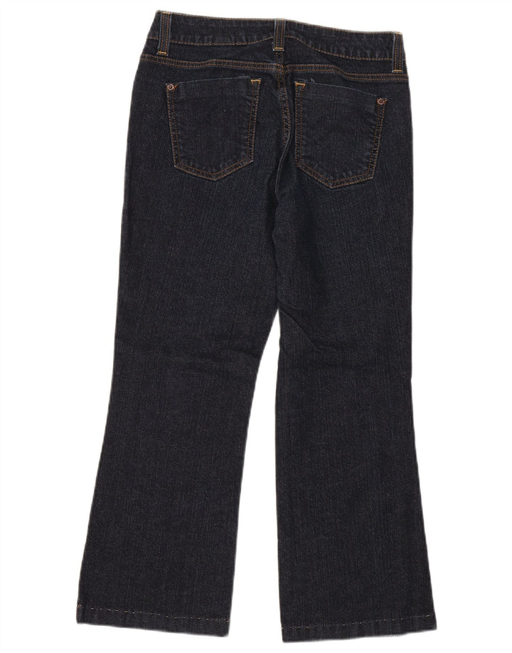 DKNY Womens Cropped Jeans US 6 Medium W28 L25 Navy Blue Bomuld